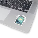 MA Designer sticker glossy finish detail