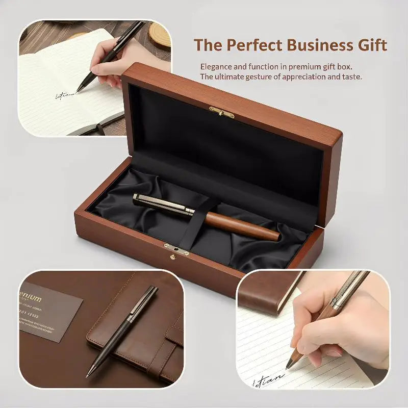 Ballpoint pen smooth writing demonstration