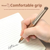 Business pen set metal clip close-up