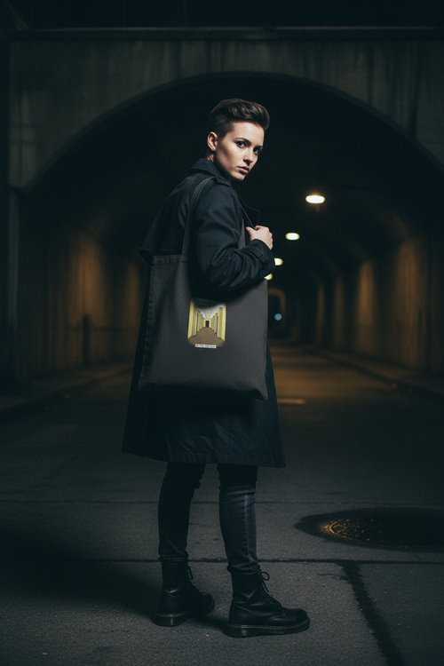 Do Not Look Back Tote Black