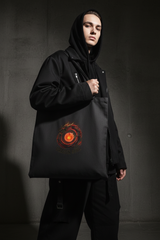 Dragon Soul Tote Black Lifestyle