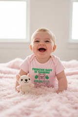 Frenchie Baby In Training Pink