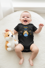 Little Corgi Fan Black