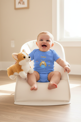 Little Corgi Fan Blue