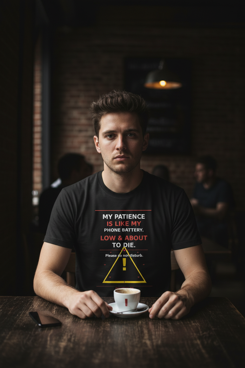 My Patience Tee Lifestyle 1