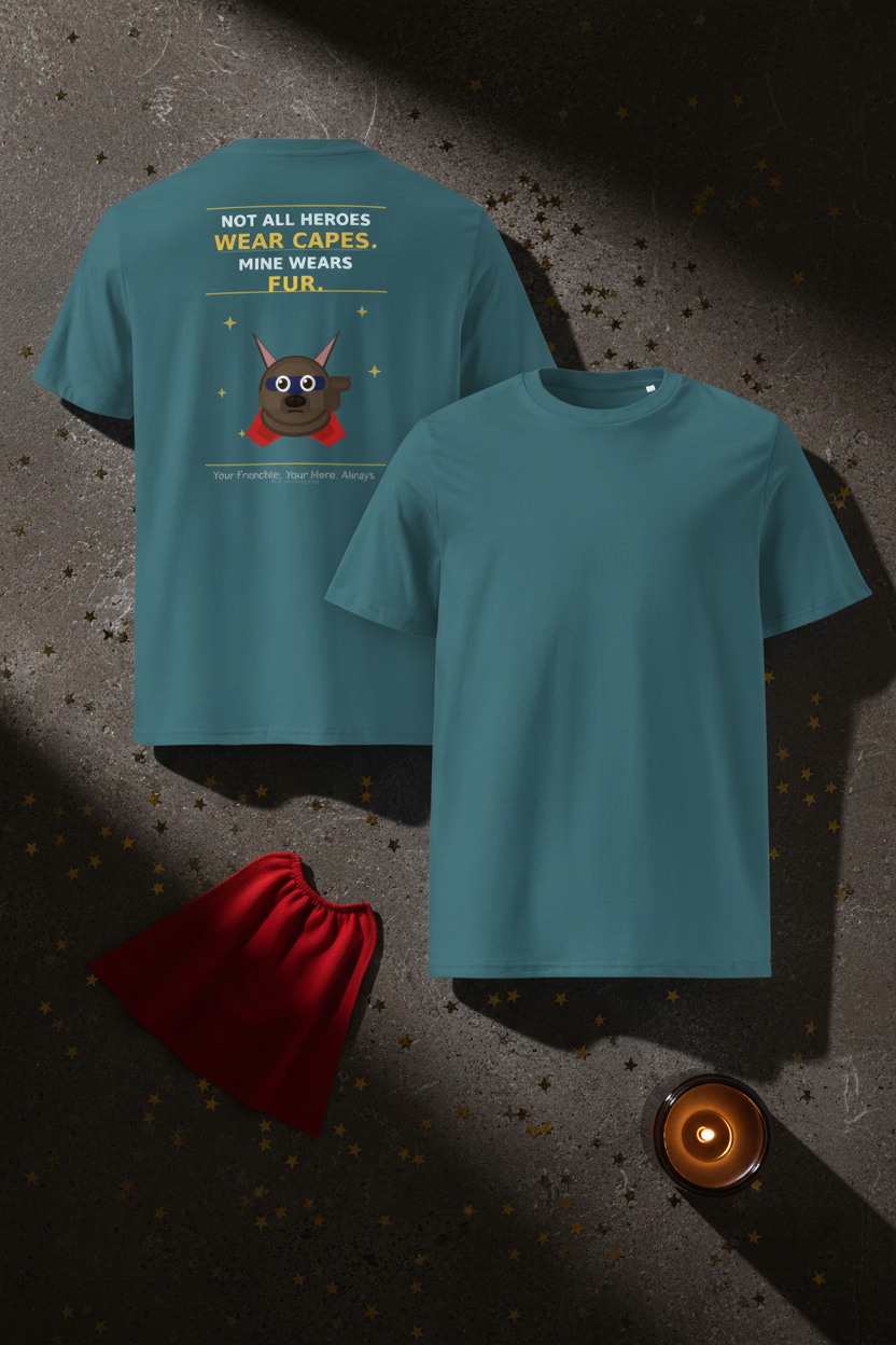 Not All Heroes - Stargazer Teal Flat Lay