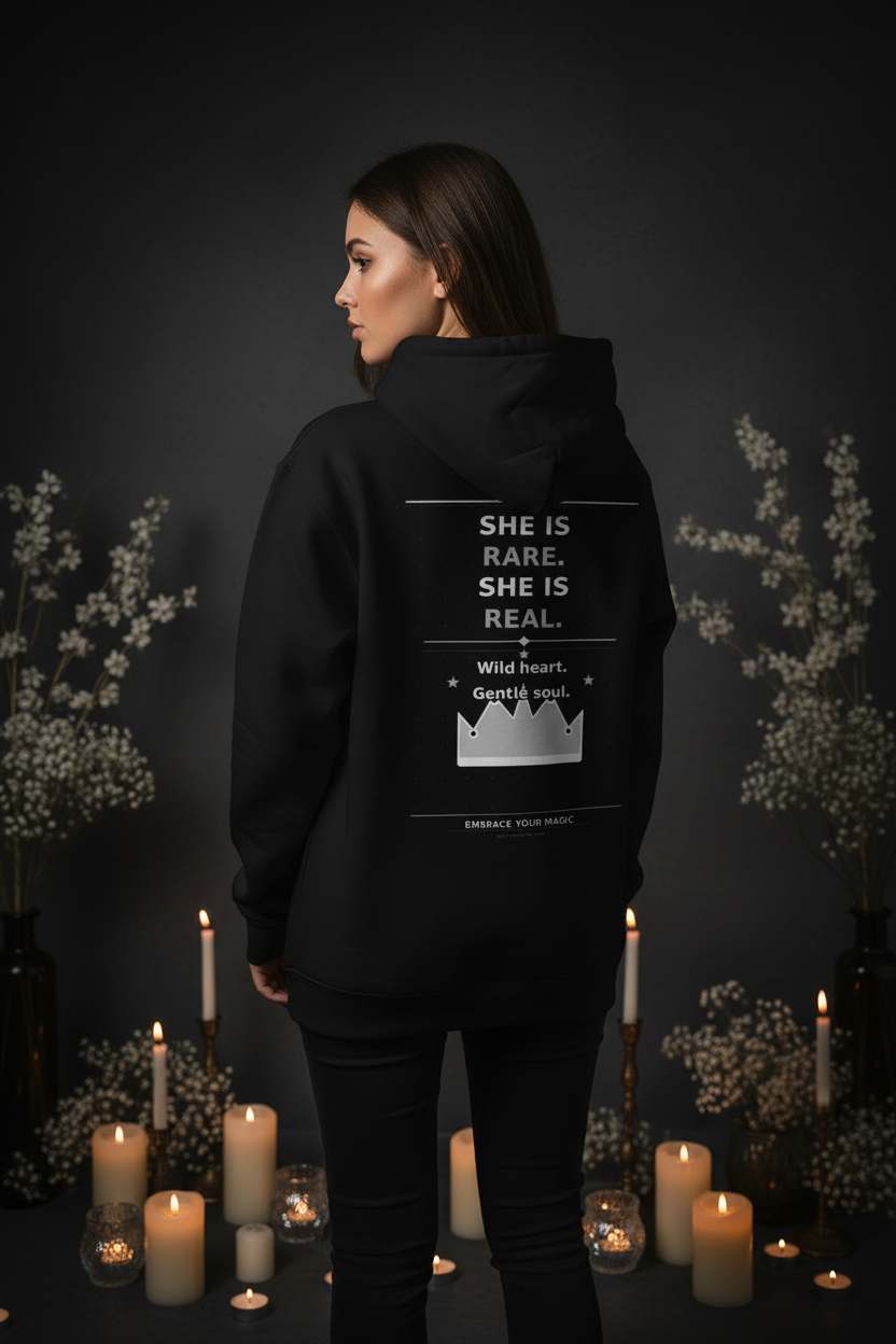 She Is Rare Hoodie Lifestyle 1